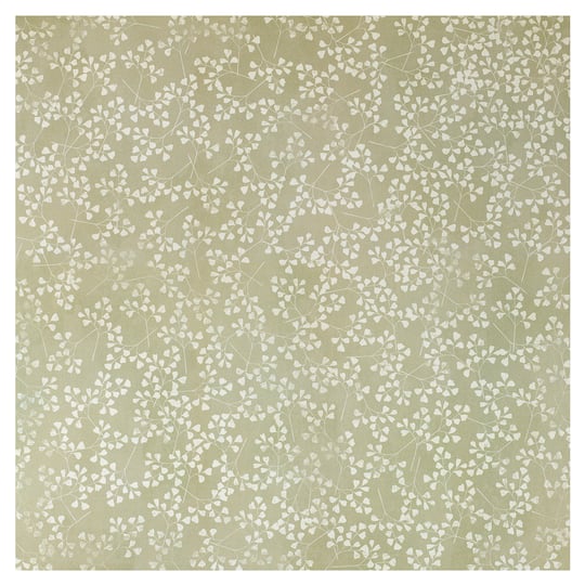 Ditsy Green Leaves Cardstock Paper by Recollections&#x2122;, 12&#x22; x 12&#x22;